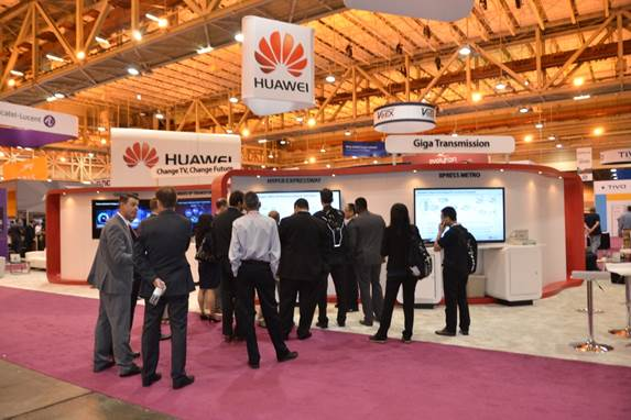 Huawei showcases its Hybrid Video Solution and a series of GigaBand Network solutions