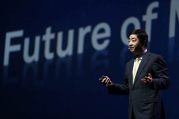 Rotating CEO of Huawei , Ken Hu made a keynote at 2016 Mobile Broadband Forum