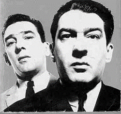 The Kray Twins, pictured by David Bailey