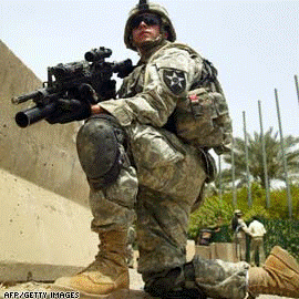 US soldiers are supported by DISA