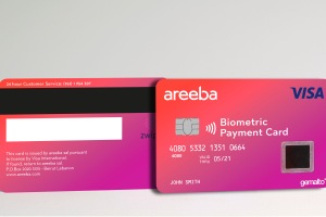 Areeba introduces Gemalto’s contactless biometric payment card to the Middle East