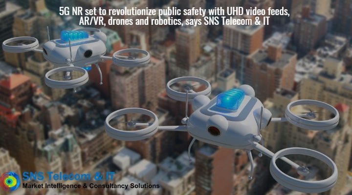 5G NR set to revolutionise public safety with UHD video feeds, AR/VR, drones and robotics, says SNS Telecom & IT