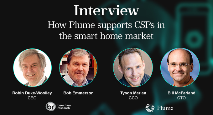 How Plume supports CSPs in the smart home market