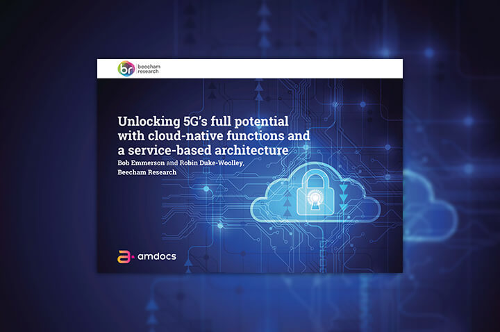 How to unlock 5G’s full potential with cloud-native functions and a service-based architecture