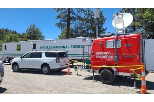 Verizon Frontline connects first responders battling wildfires nationwide
